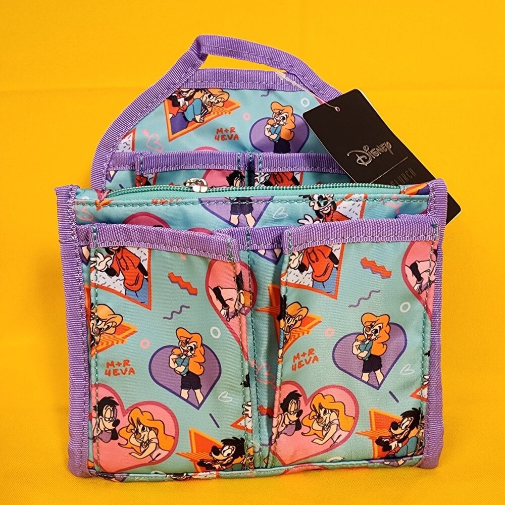 Disney Goofy Movie Max & Roxanne Heart Mini Backpack Organizer Insert NEW
